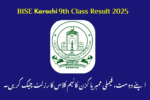 9th Class Result Date 2025 Sindh Board Announced