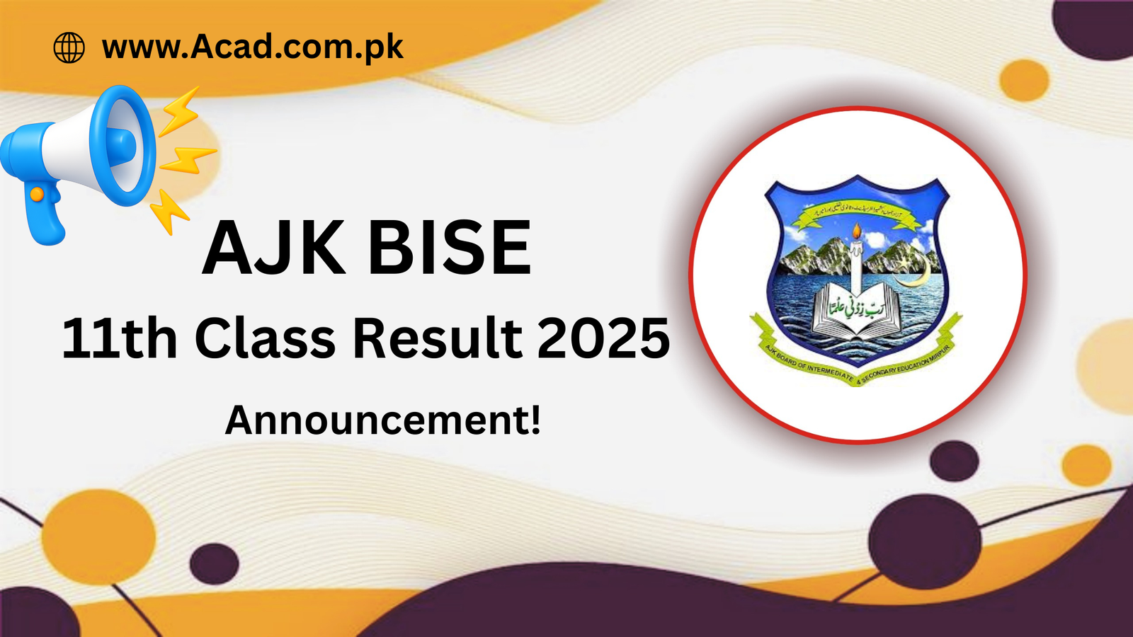 AJK Bise 1st Year 11th Class Result 2025 Date Announced - Check Now