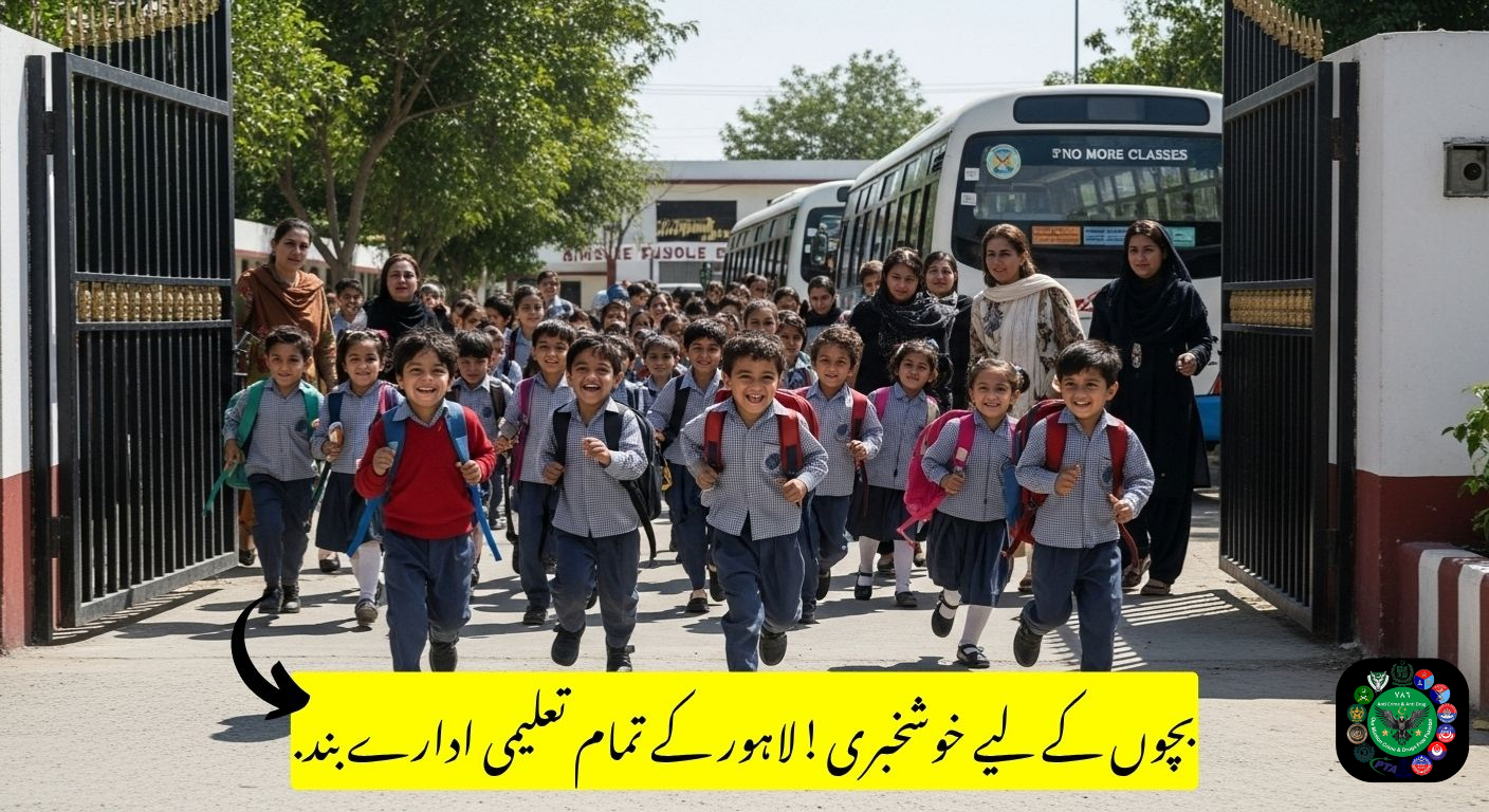 Today All Schools and Universities Closed in Lahore